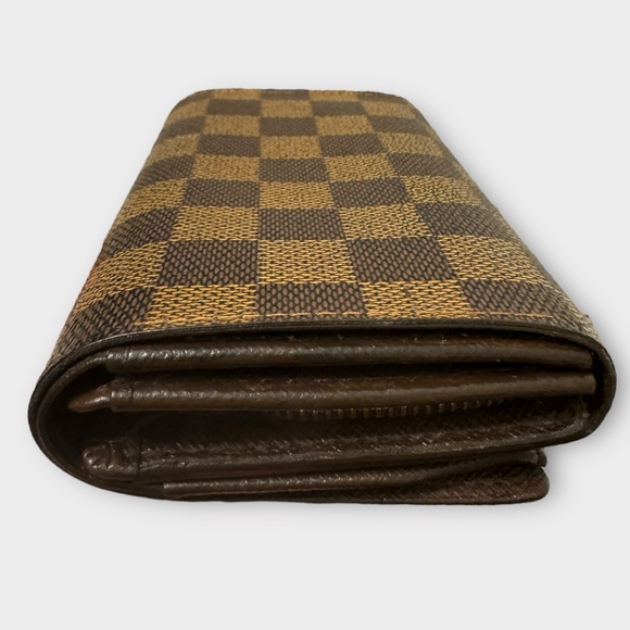 LOUIS VUITTON Port-Monnaie Billet Tressor L-Shaped Zip Wallet, Damier Ebene - Picture 6 of 12